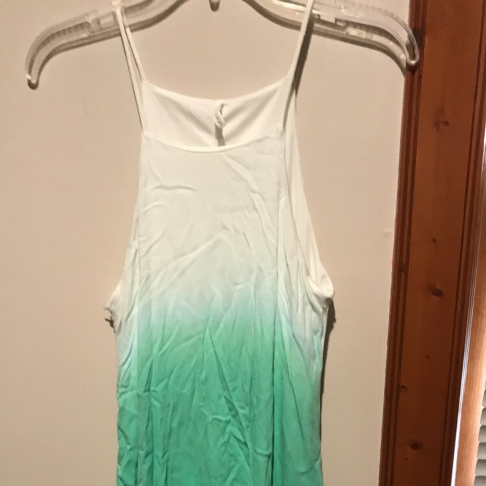 Ombré fade dress